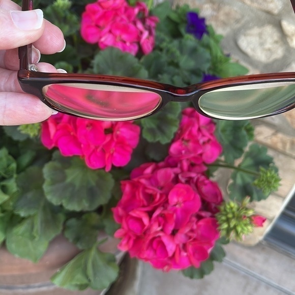 Gucci Tortoise Deep Brown Black Eyeglass Frames—Beautiful!! Great Preowned Cond! - Picture 10 of 12